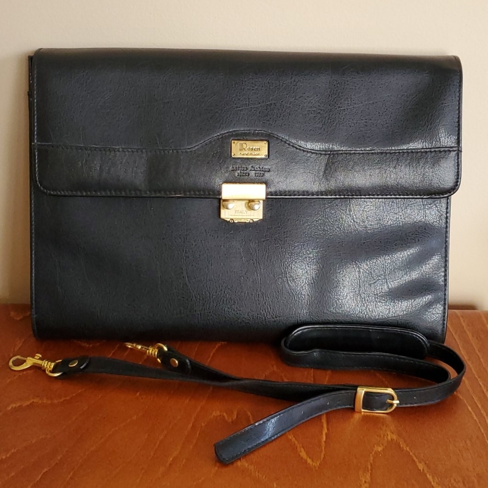 Italian Leather Portfolio Tablet Case